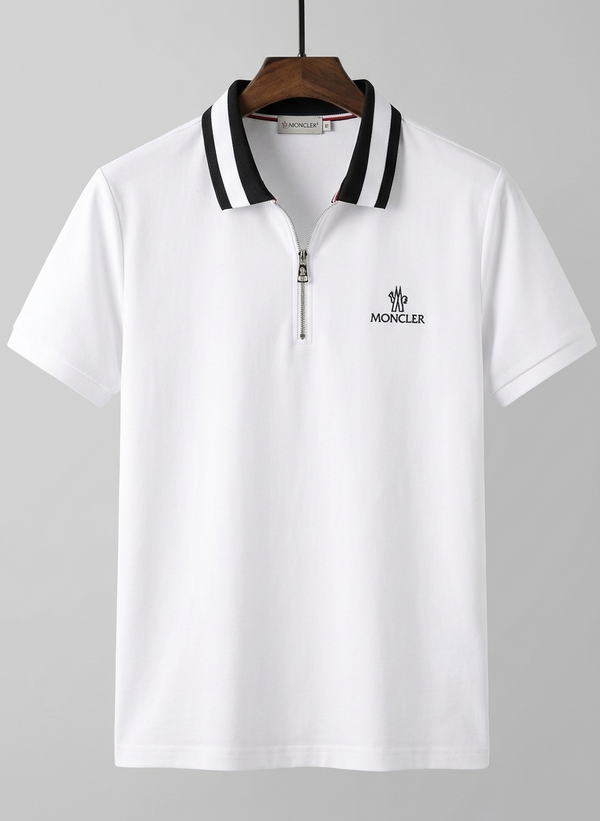 Half-Zip Cotton PK Fabric White— Premium Quality