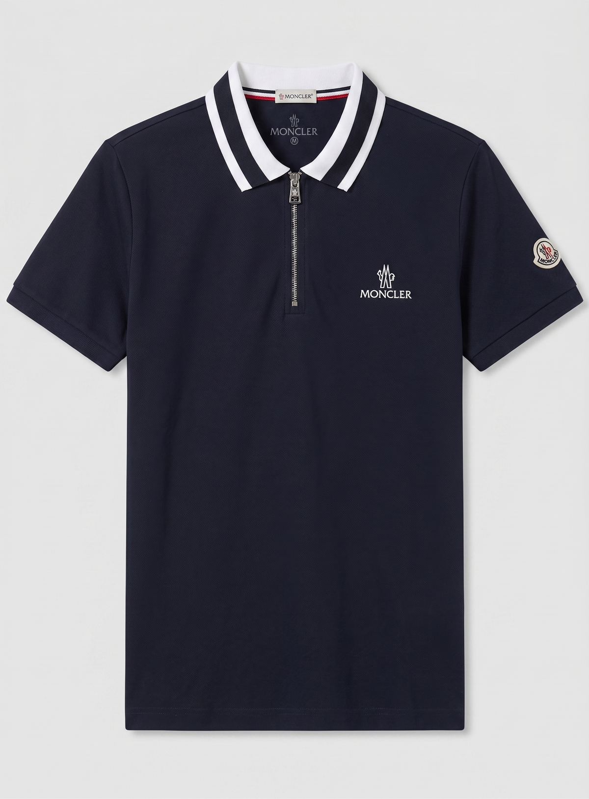 Half Zip Pk Fabric MCR (Black)