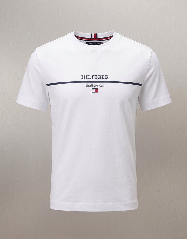T&H Round Neck Shirt White – Premium Cotton Jersey