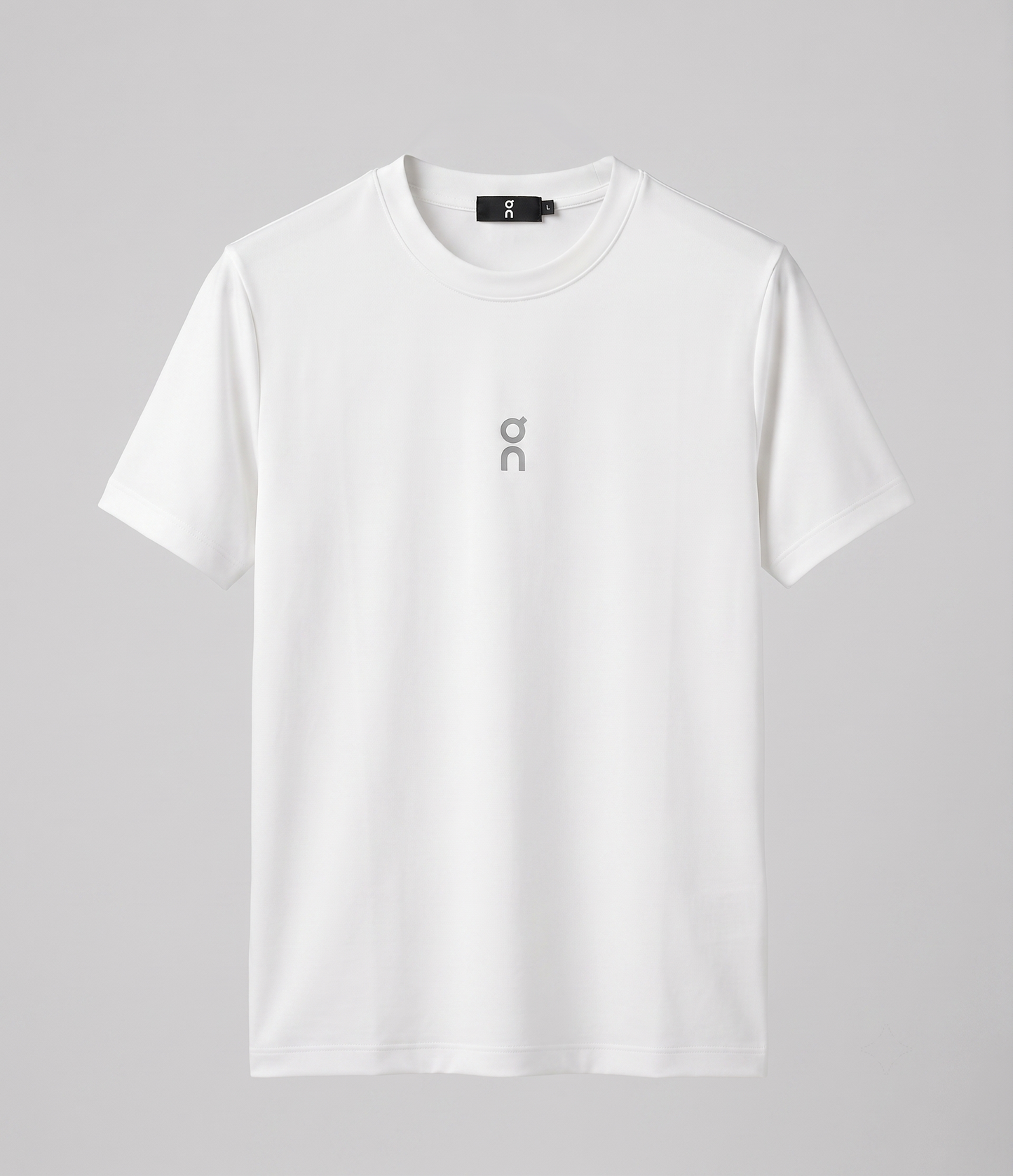Round Neck cotton jersy shirt White Q
