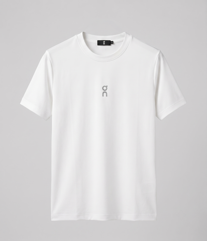 Round Neck cotton jersy shirt White Q