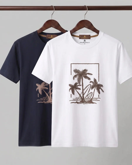 Vintage Style Palm Graphic T-Shirt