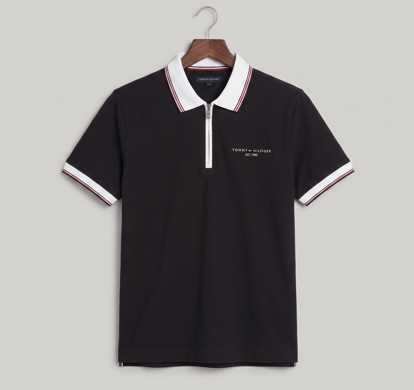 Pack Of Two Half Zip Pk Fabric Shirt