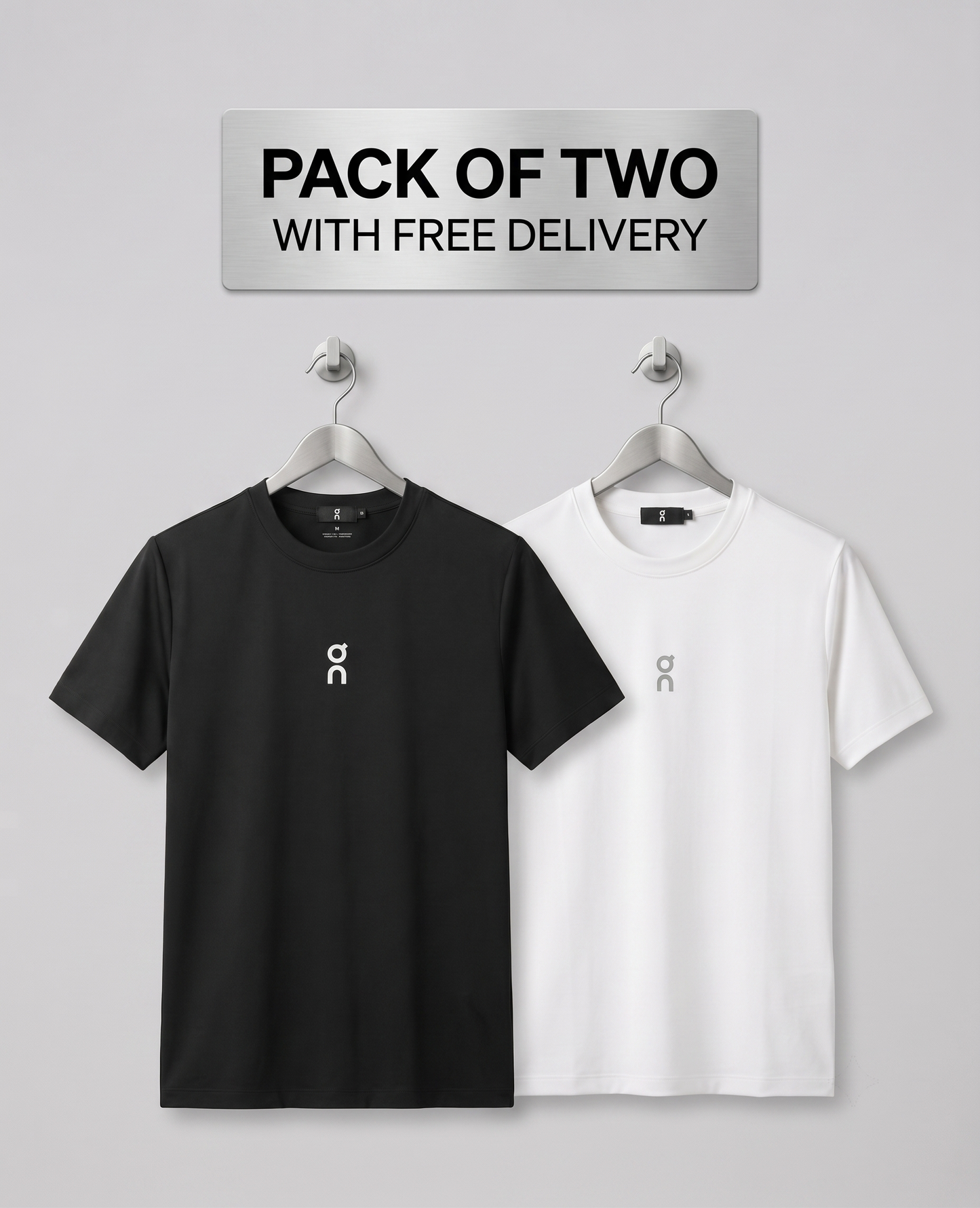 Pack of Two cotton jercy shirt Q