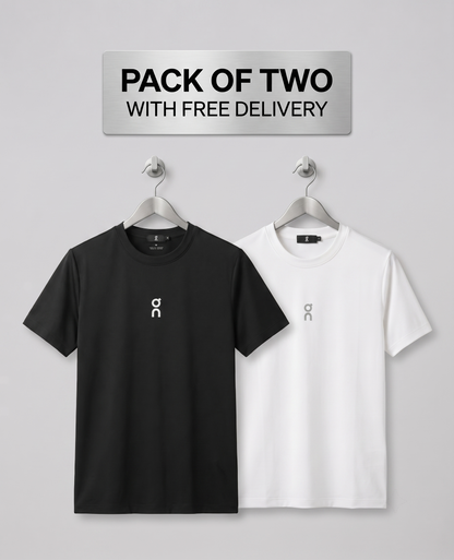 Pack of Two cotton jercy shirt Q