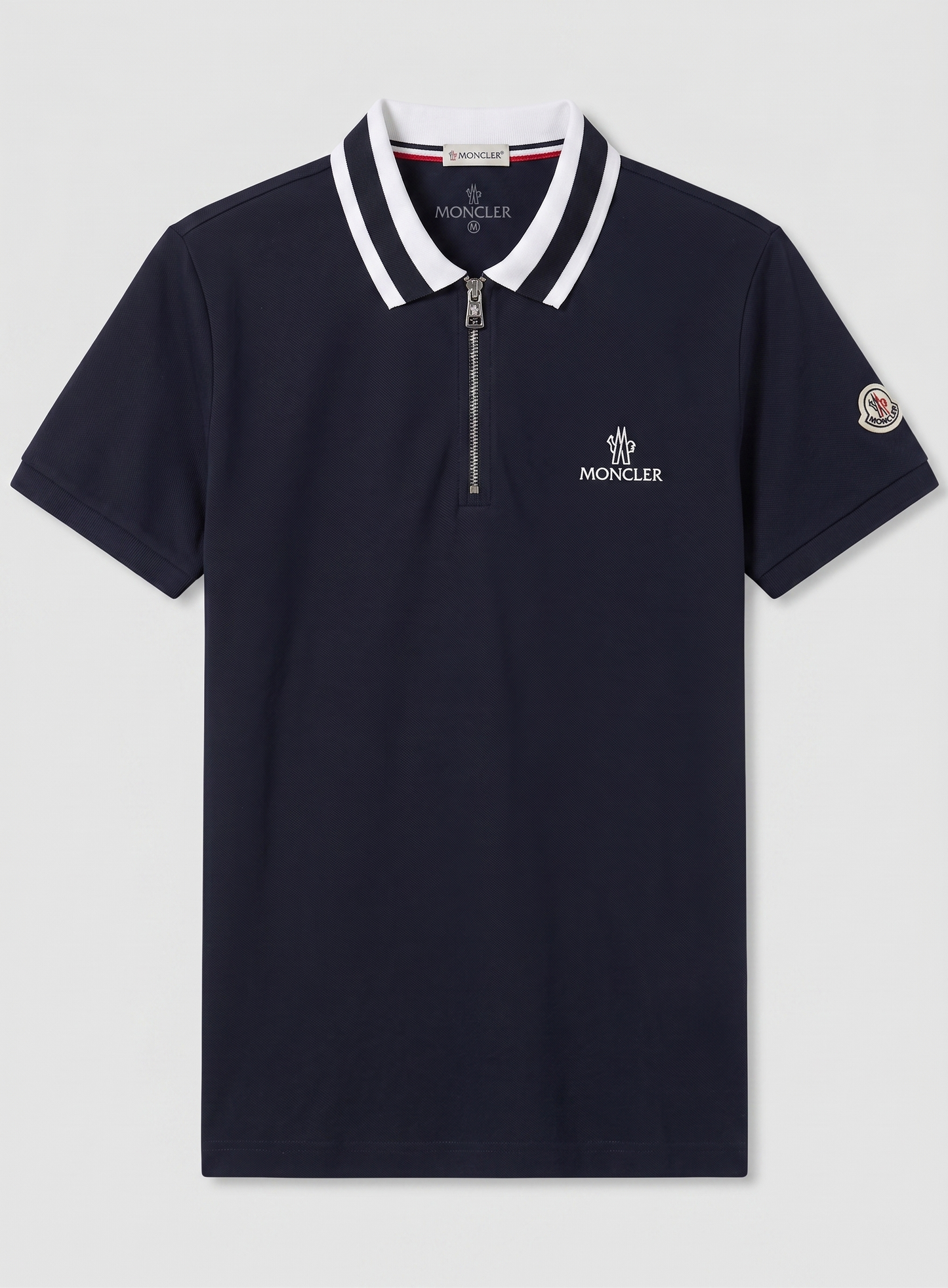 Half Zip Pk Fabric MCR (Black)
