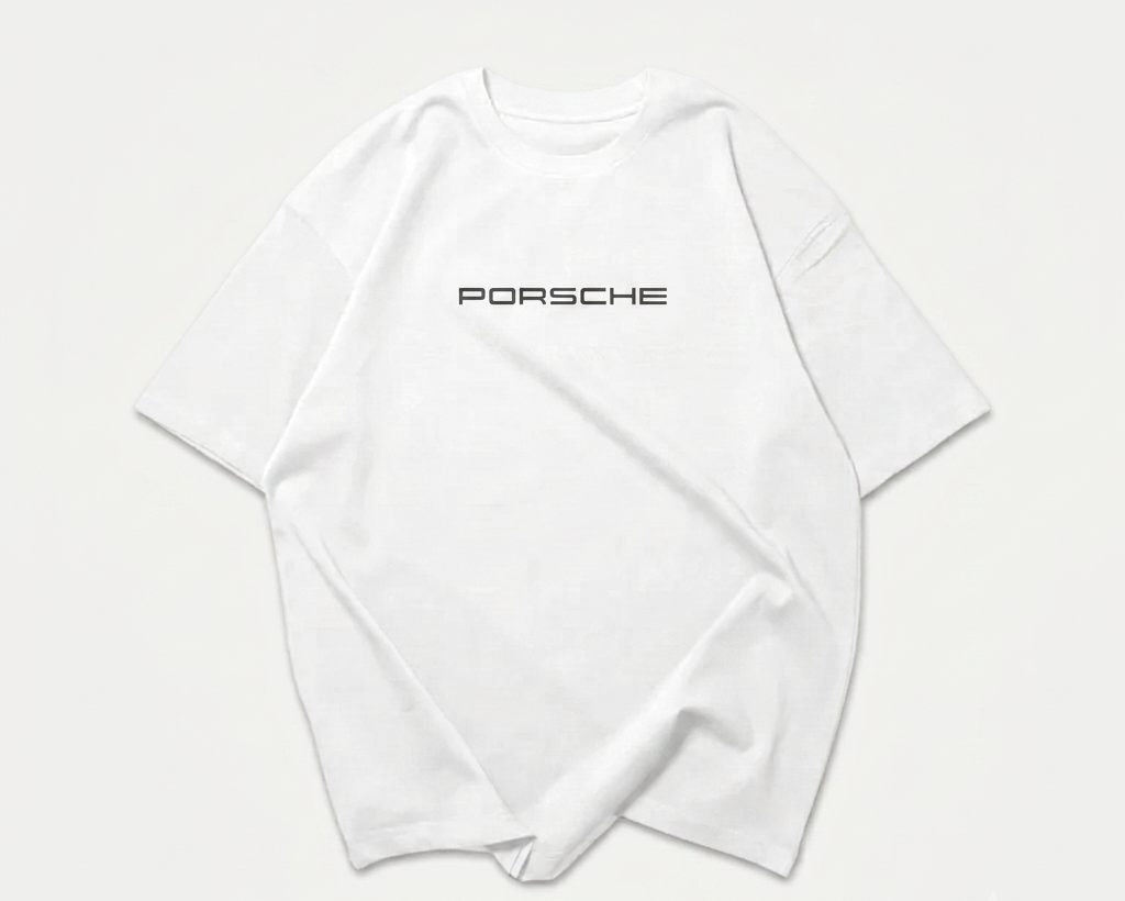 Porsche 911 GT3 RS Drop Shoulder T-Shirt - Premium Cotton