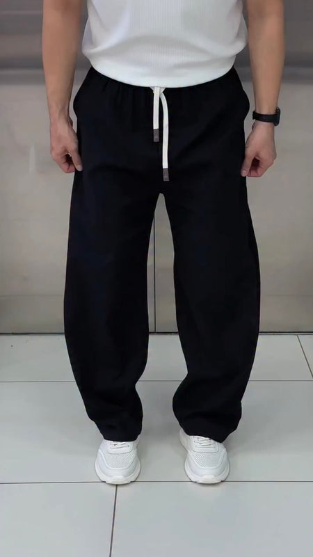 Relaxed Fit Summer Drawstring Trouser