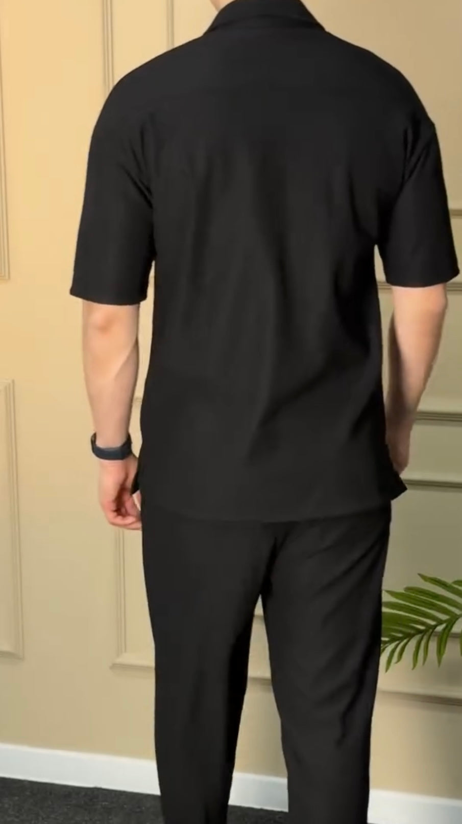 Textured Short Sleeve Co-ord Set