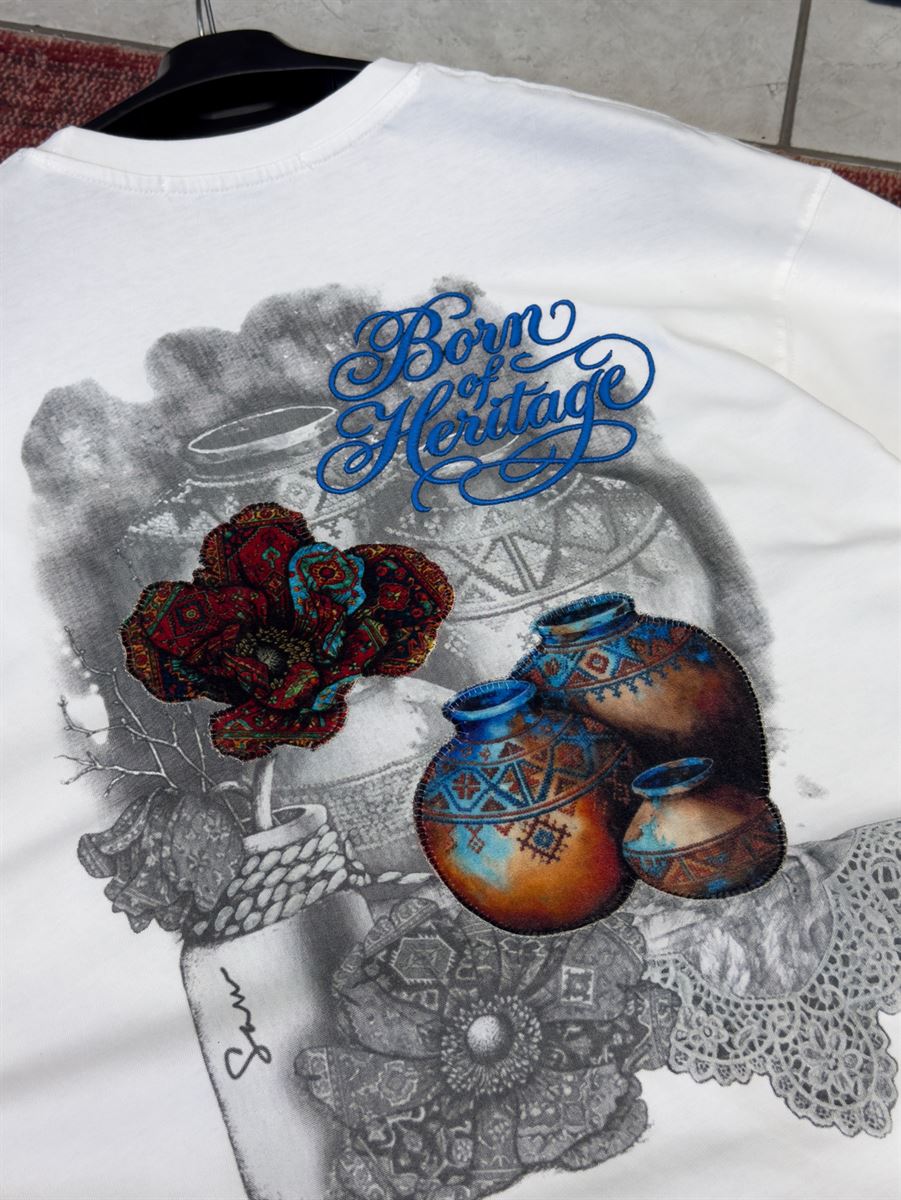 Heritage Embroidered Oversize T-Shirt