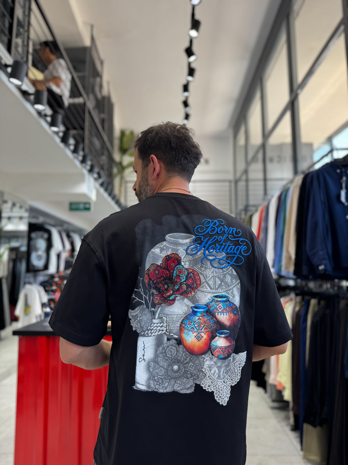 Heritage Embroidered Oversize T-Shirt