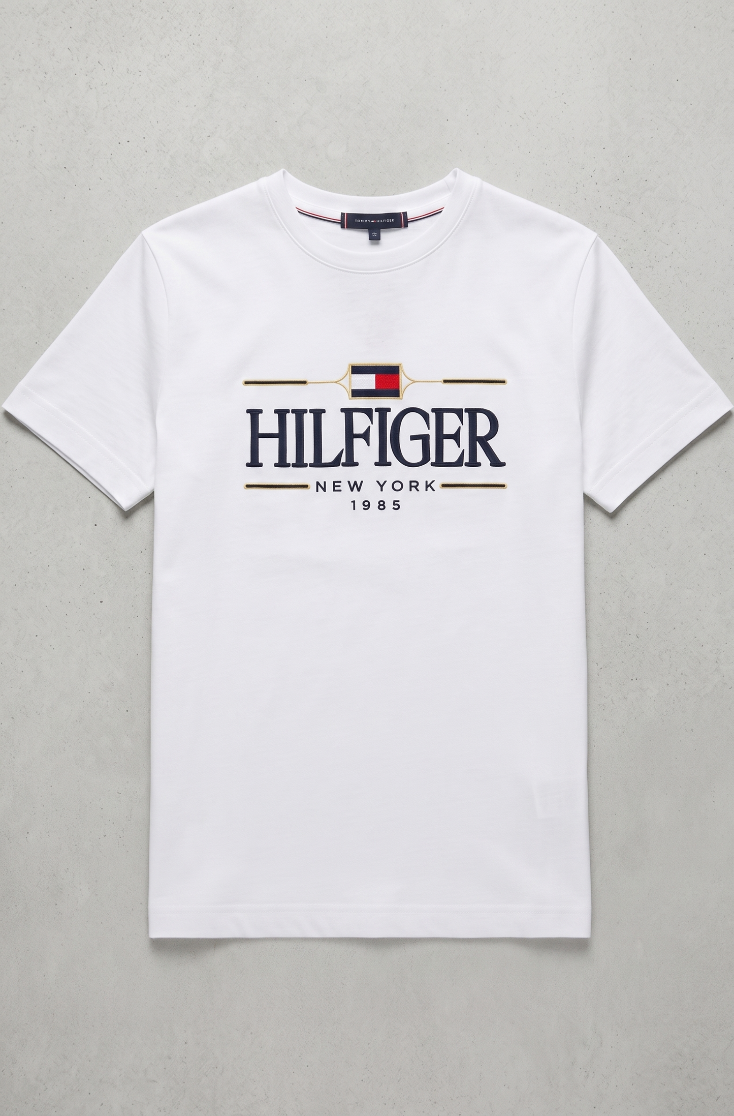 Pack of Two Hilfiger Round Neck cotton jersy