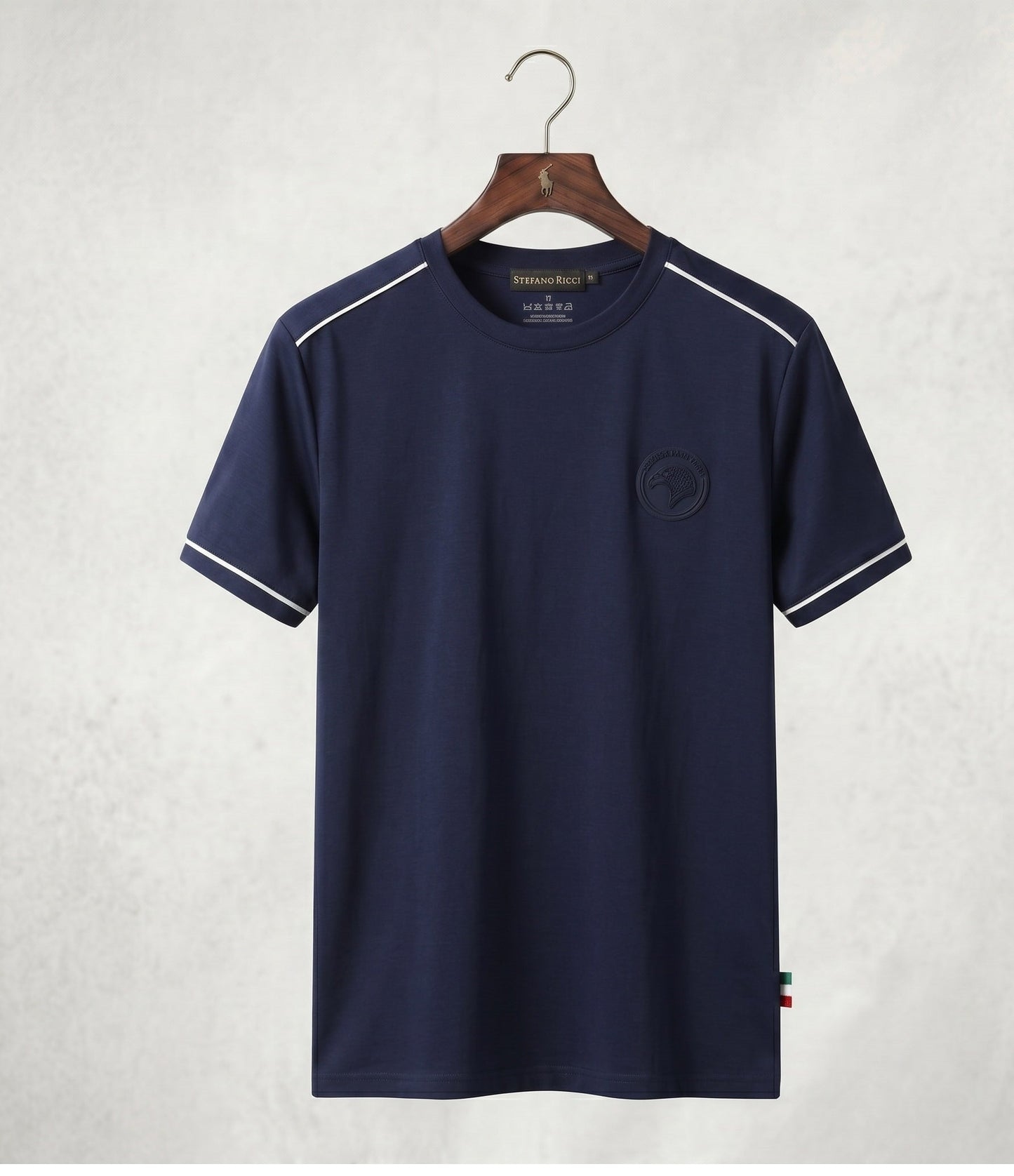 Short Sleeve Shirt with Piping